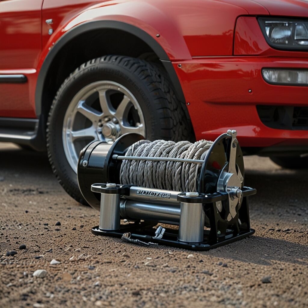 Corrosion-resistant winch for coastal areas