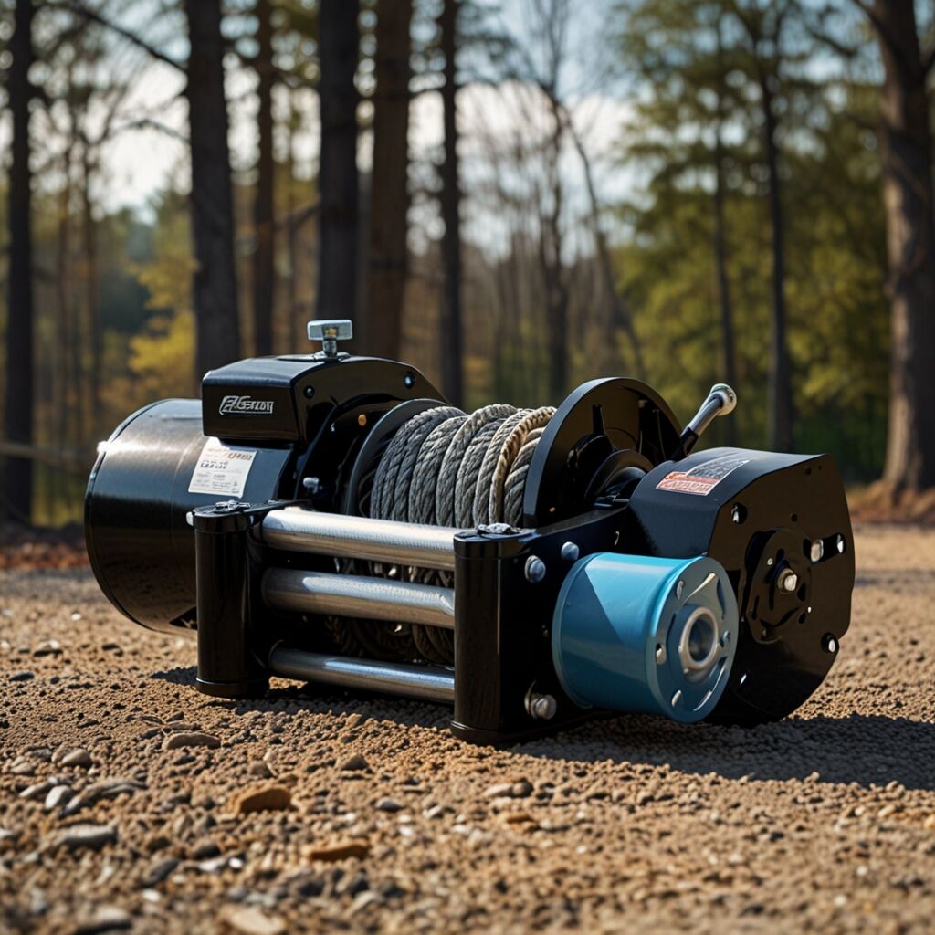 Features detailed specifications of gas winch