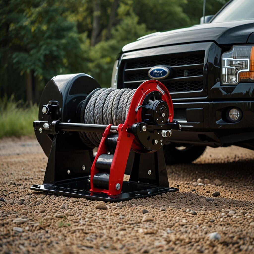 Great winch manages heavy loads effortlessly