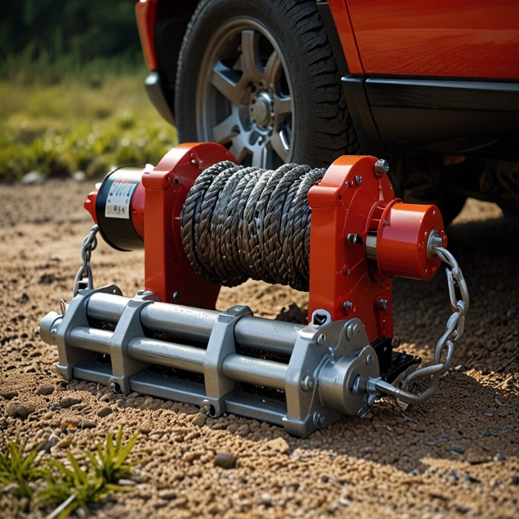 Top accessories for heavy lifting with a Tusk winch