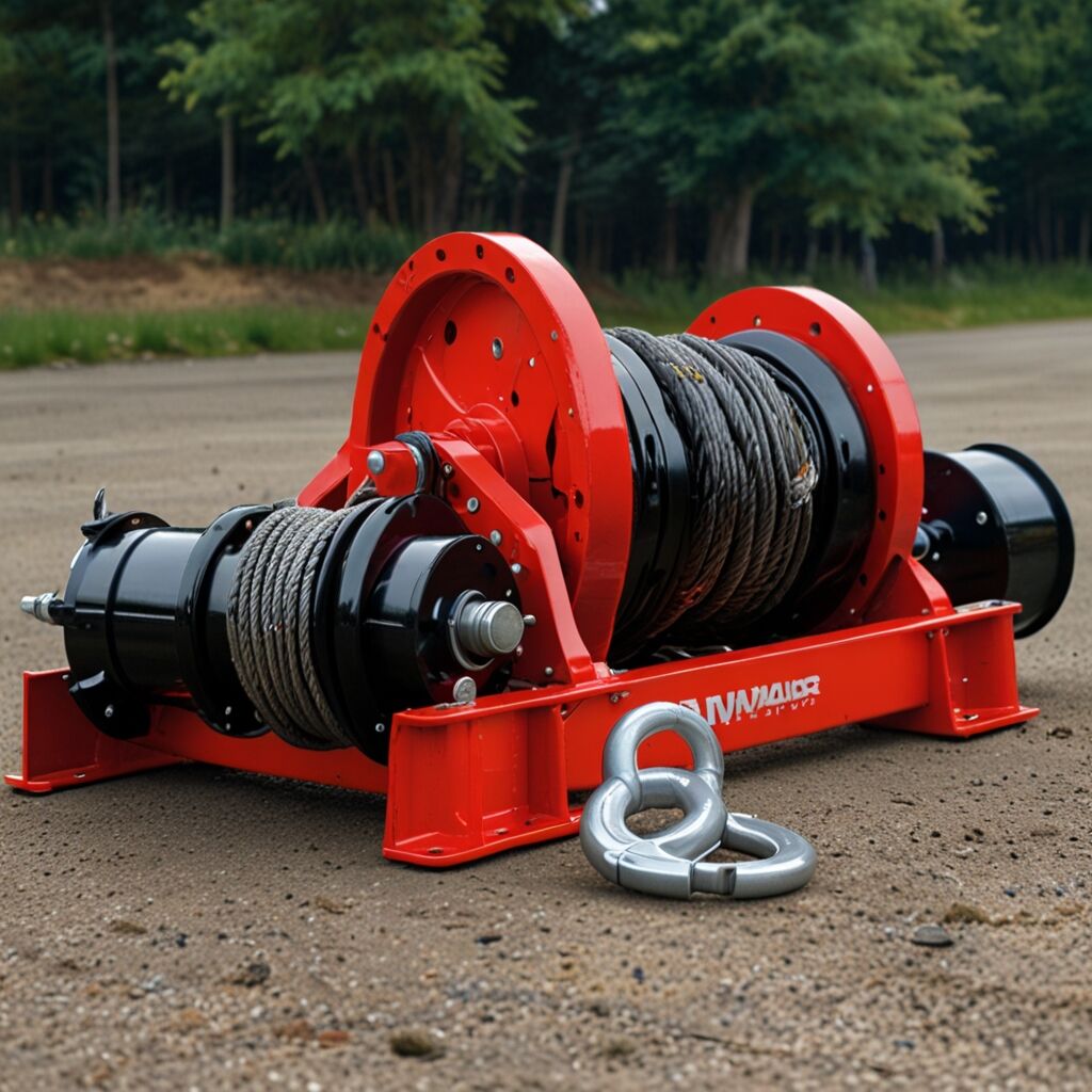 Marine winch with corrosion protection