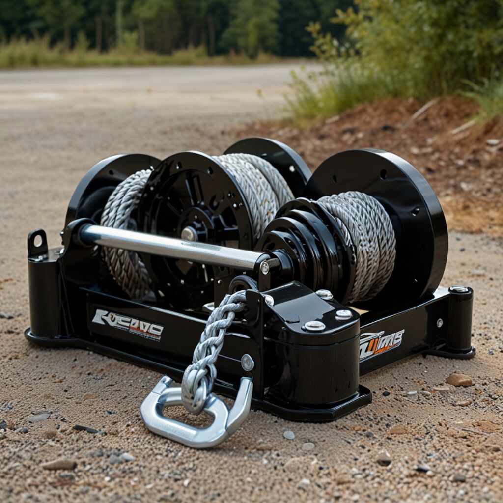 Quality winch designed for boat rescue