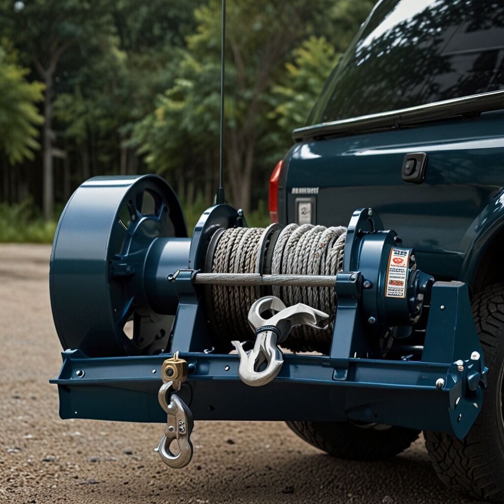 Quality winch featuring advanced gearing