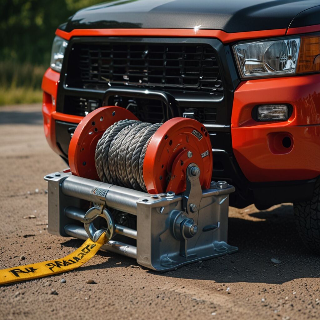 Rope management for tangle-free winching