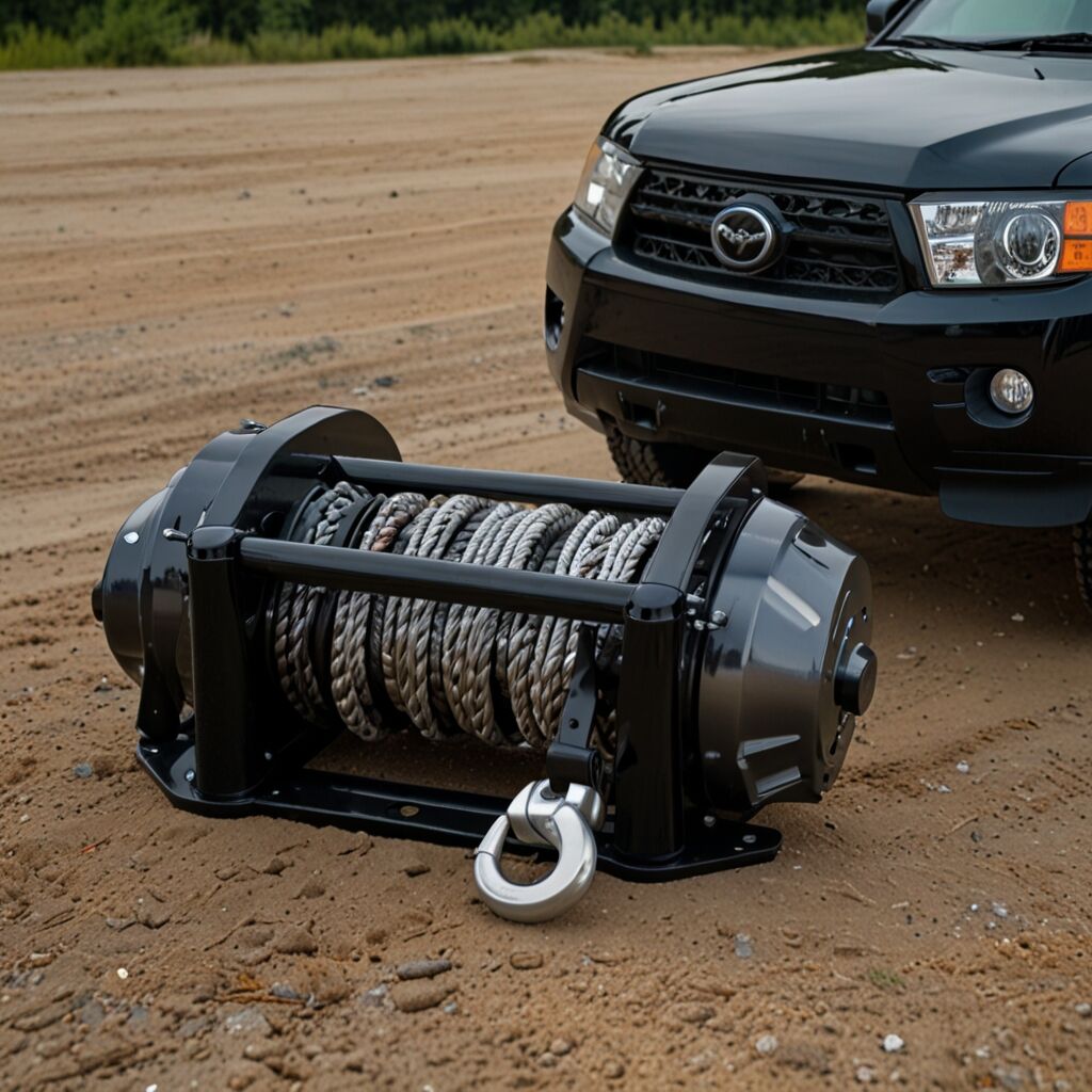User-friendly winch simplifies setup process