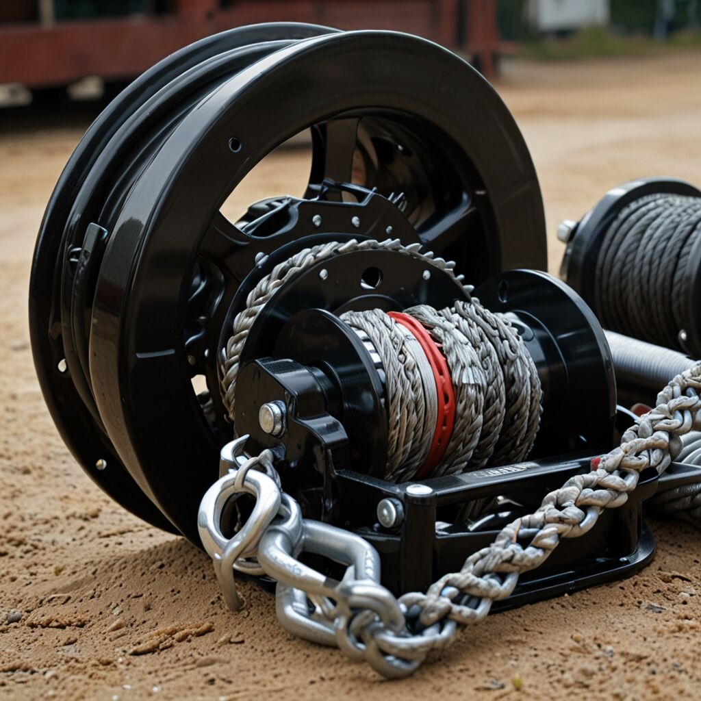 Weather-resistant gas winch cover