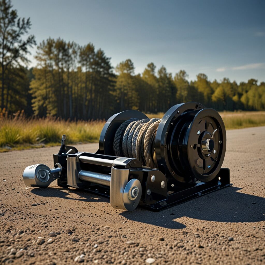 Weatherproof winch ensures all-weather use