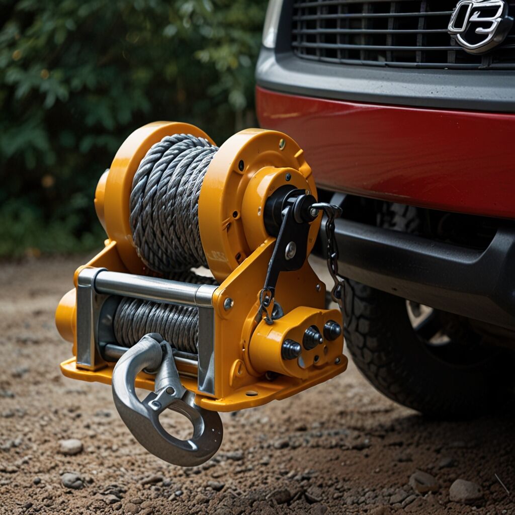 Reinforcing safety tips for using a recovery winch effectively